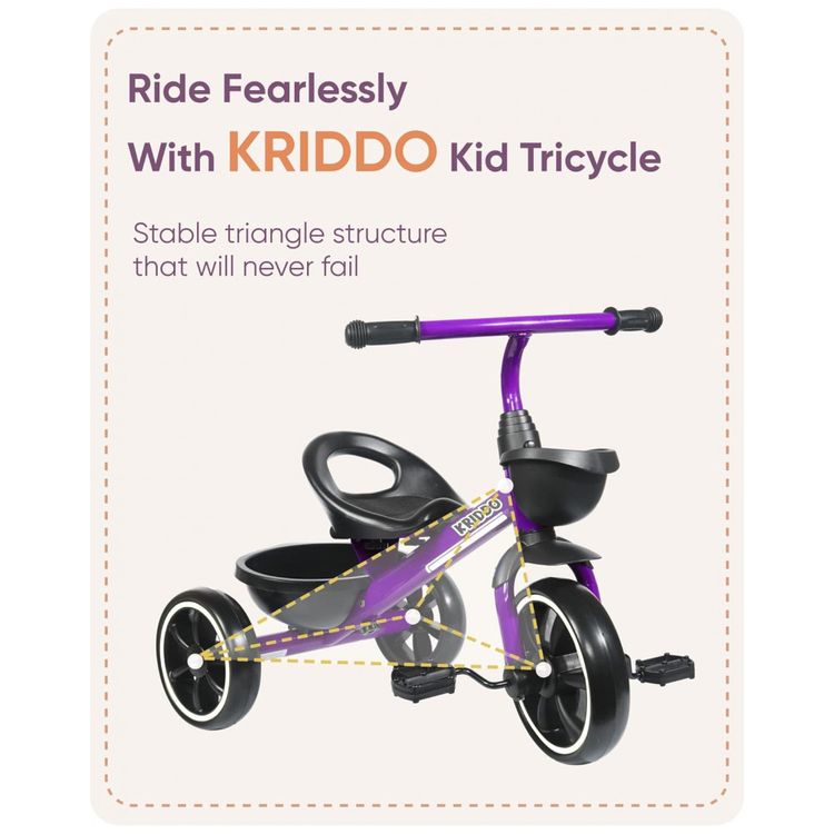 Triciclo-Infantil-com-Cesto-para-Criancas-de-2-a-4-Anos-foto-5