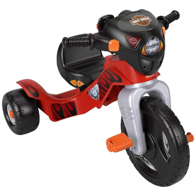 Triciclo-Infantil-com-Assento-Ajustavel-Luzes-e-Som-Fisher-foto-0