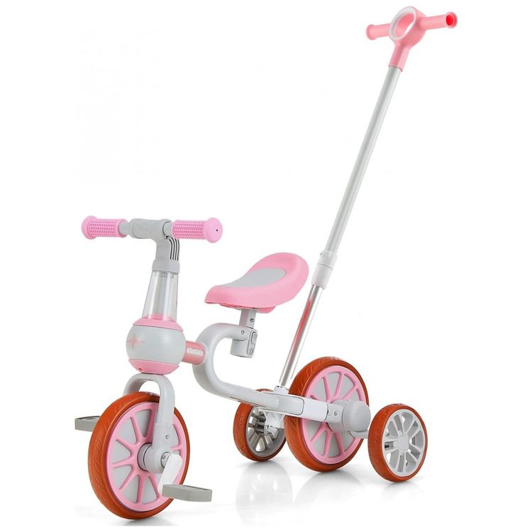 Triciclo-Infantil-5-em-1-com-Alca-de-Empurrar-e-Assento-foto-0