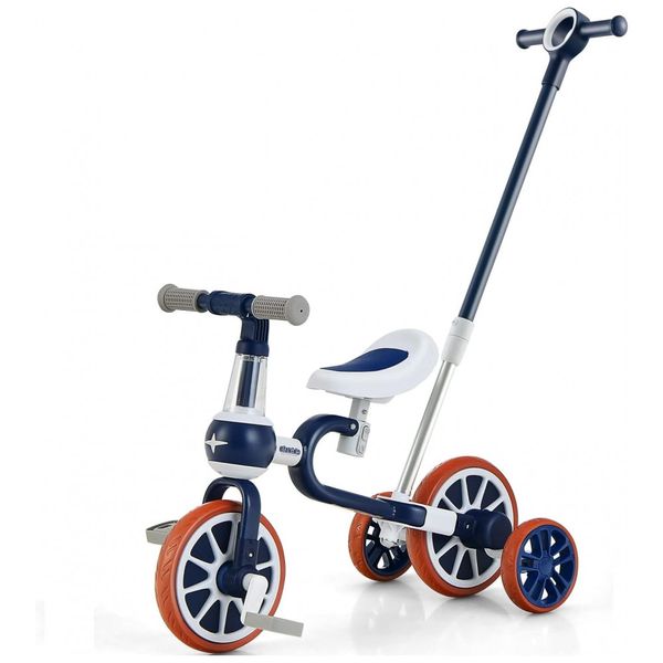 Triciclo-Infantil-5-em-1-com-Alca-de-Empurrar-e-Assento-foto-0