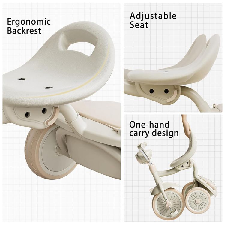 Triciclo-Infantil-Dobravel-com-Luzes-Rodas-Duraveis-e-foto-2