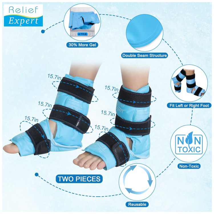 Bota-Tornozeleira-de-Compressao-Gel-Terapia-Fria-para-Alivio-foto-2