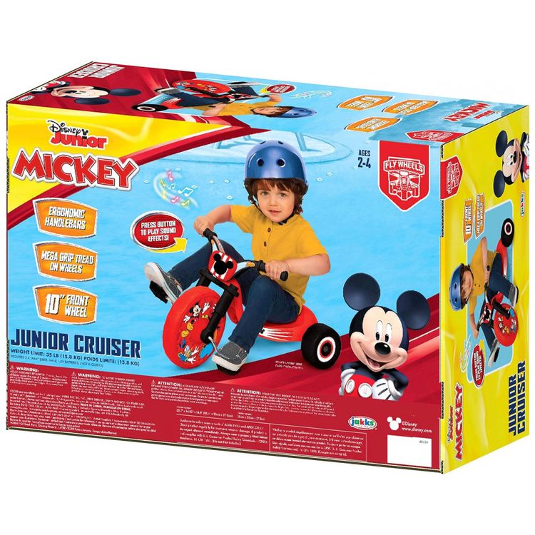 Triciclo-Infantil-para-Criancas-de-1-a-3-Anos-Mickey-Mouse-foto-3