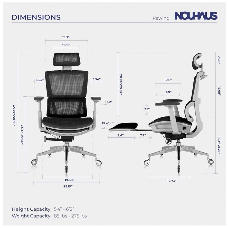 Cadeira-de-Escritorio-Ergonomica-com-Apoio-para-os-Pes-e-foto-5