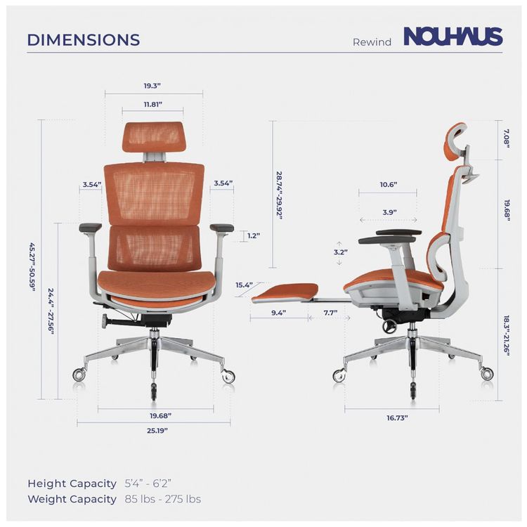 Cadeira-de-Escritorio-Ergonomica-com-Apoio-para-os-Pes-e-foto-5