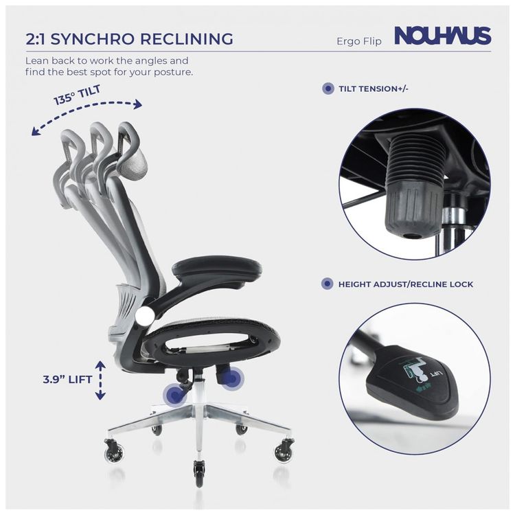 Cadeira-de-Escritorio-Ergonomica-com-Apoio-de-Braco-foto-3