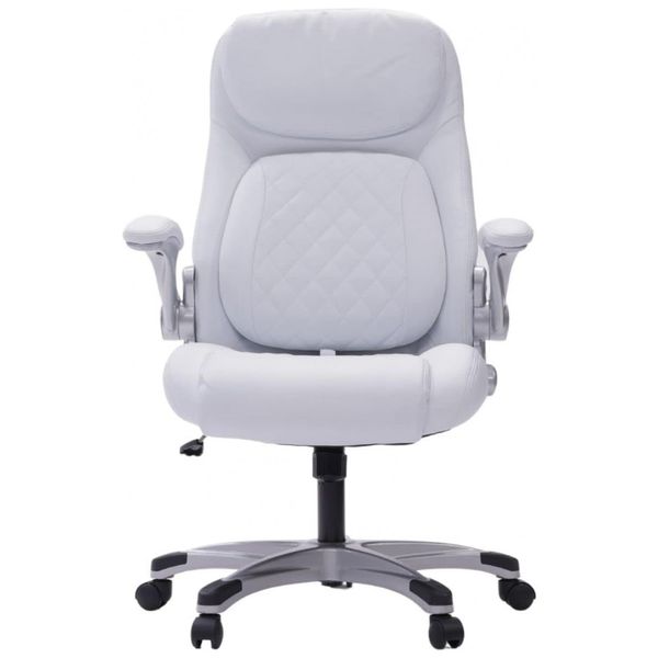 Cadeira-de-Escritorio-Ergonomica-em-Couro-Sintetico-com-foto-0