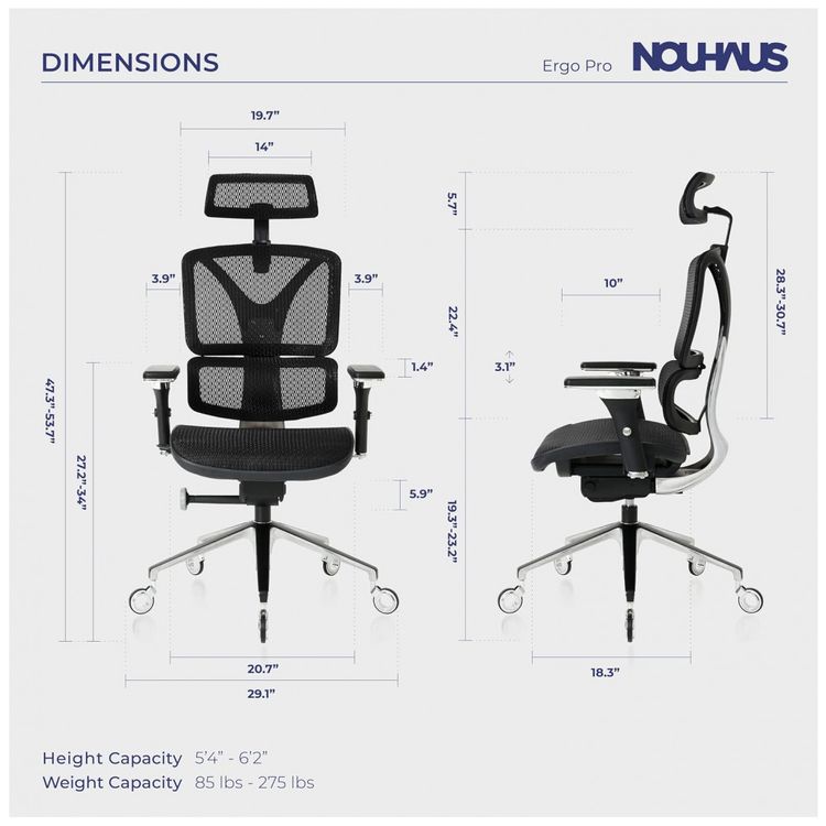 Cadeira-de-Escritorio-Ergonomica-com-Encosto-em-Malha-foto-1