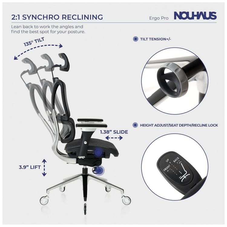 Cadeira-de-Escritorio-Ergonomica-com-Encosto-em-Malha-foto-4