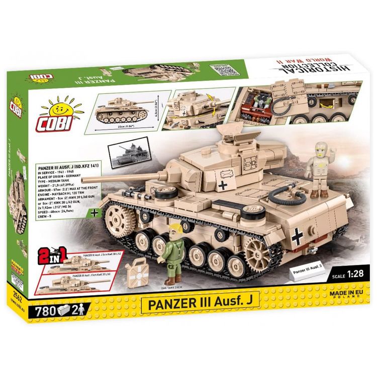 Kit-de-Construcao-Tanque-J-Panzer-III-Ausf-da-Segunda-Guerra-foto-1
