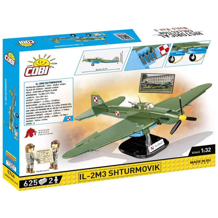 Kit-de-Construcao-Aviao-IL-2M3-do-Museu-do-Exercito-Polones-foto-2