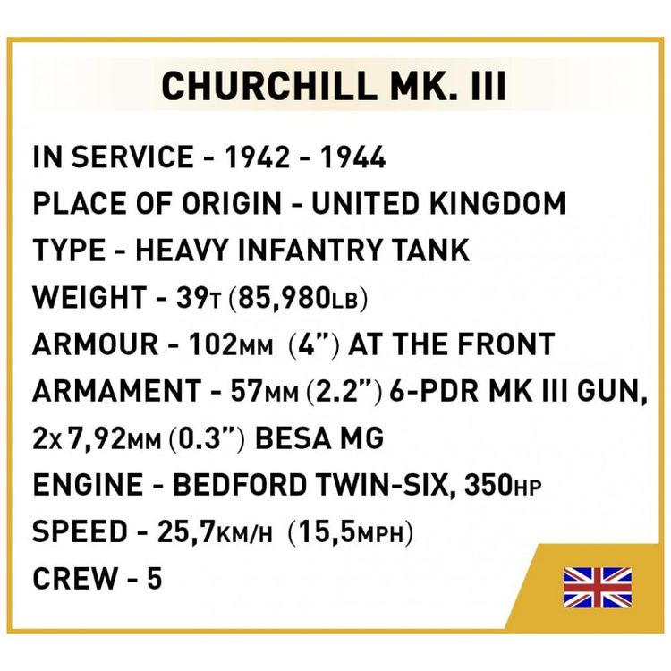 Kit-de-Construcao-Tanque-Churchill-Mk.-III-com-654-Pecas-foto-5