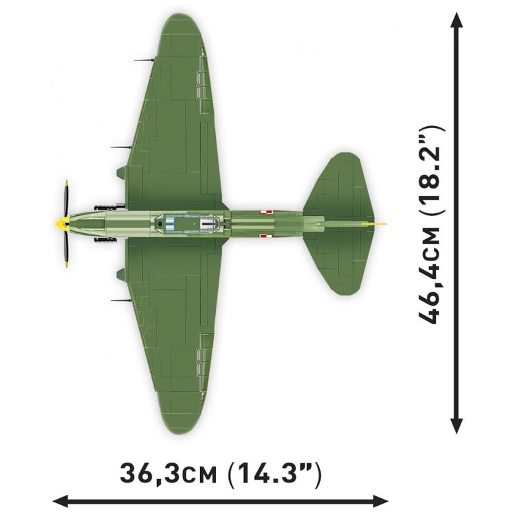 Kit-de-Construcao-Aviao-IL-2M3-do-Museu-do-Exercito-Polones-foto-3