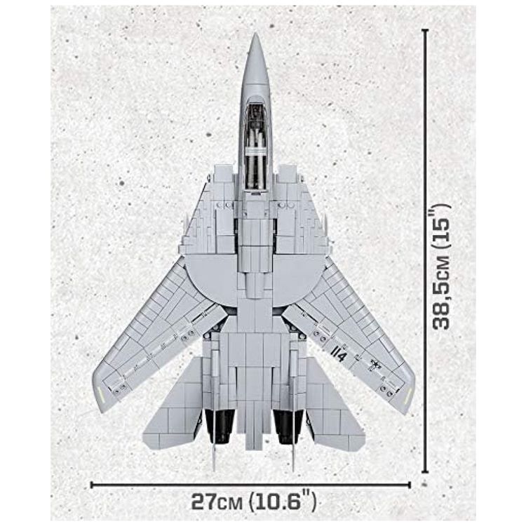 Kit-de-Construcao-Caca-Top-Gun-F-14A-Tomcat-Fighter-Plane-foto-2