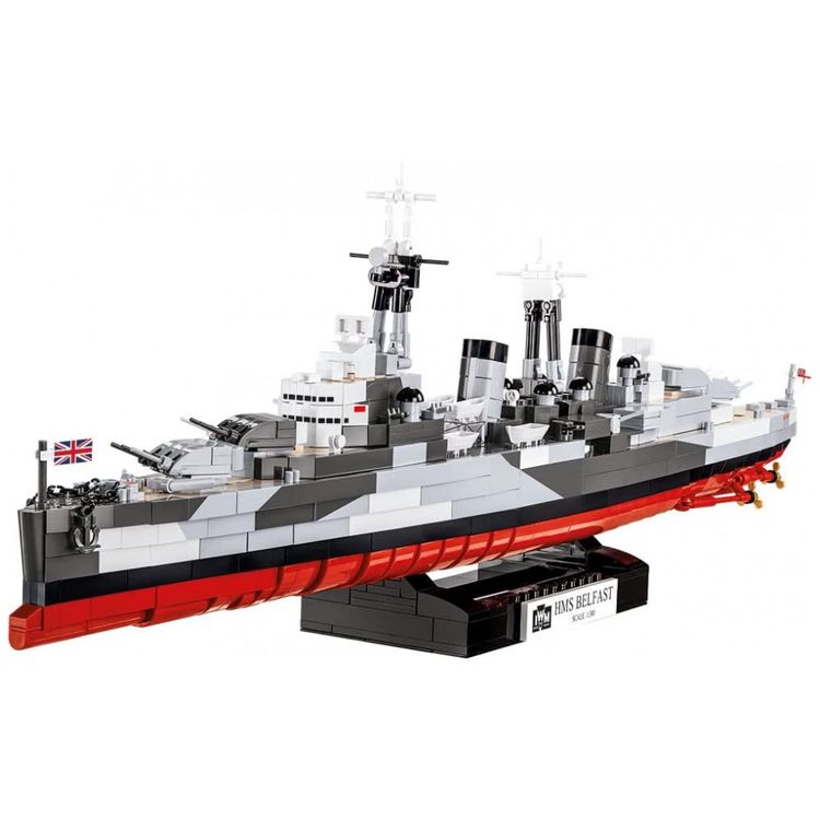 Kit-de-Construcao-Navio-HMS-Belfast-da-Segunda-Guerra-foto-0