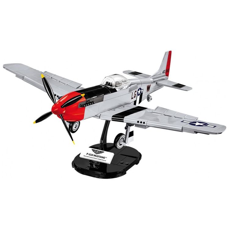 Kit-de-Construcao-Aviao-TOP-Gun-Maverick-Mustang-P-51D-com-foto-0