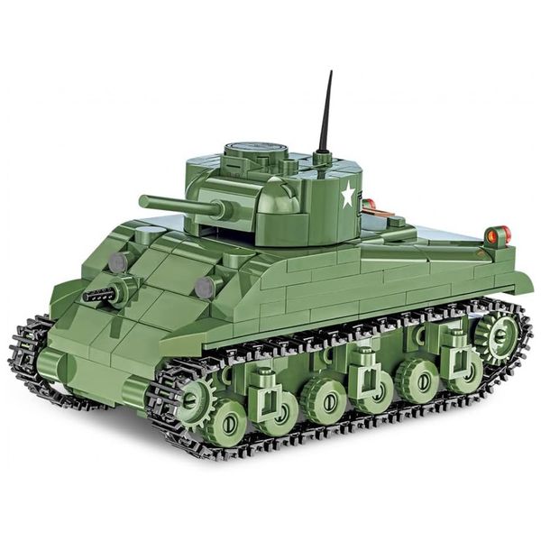 Kit-de-Construcao-Tanque-Sherman-M4A1-da-Segunda-Guerra-foto-0