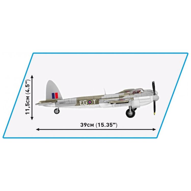 Kit-de-Construcao-Aviao-Havilland-DH.98-Mosquito-Plane-com-foto-3