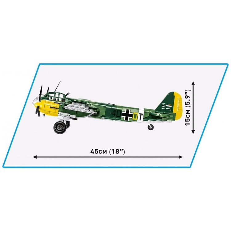Kit-de-Construcao-Aviao-Junkers-JU88-da-Segunda-Guerra-foto-2