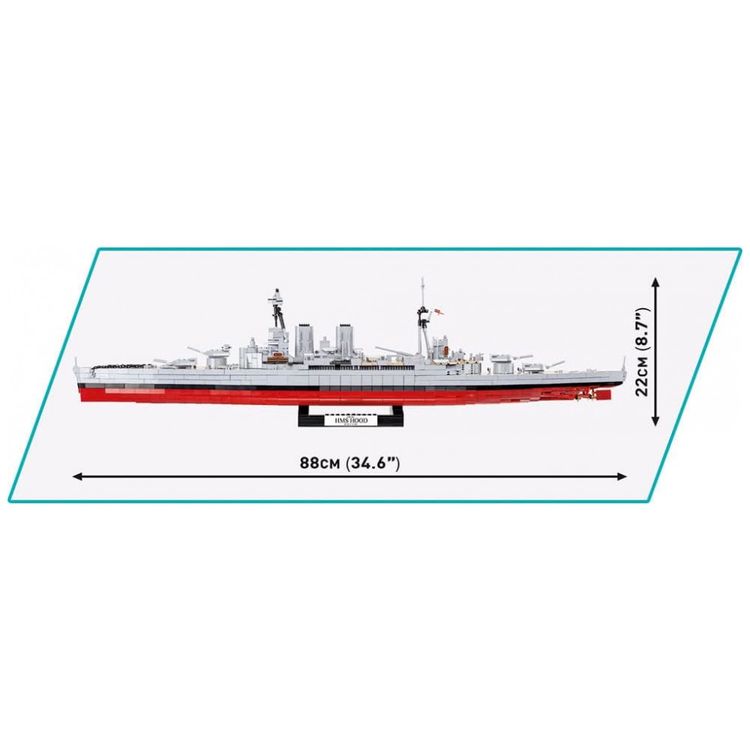 Kit-de-Construcao-Navio-Toys-HC-com-2613-Pecas-COBI-4830-foto-2