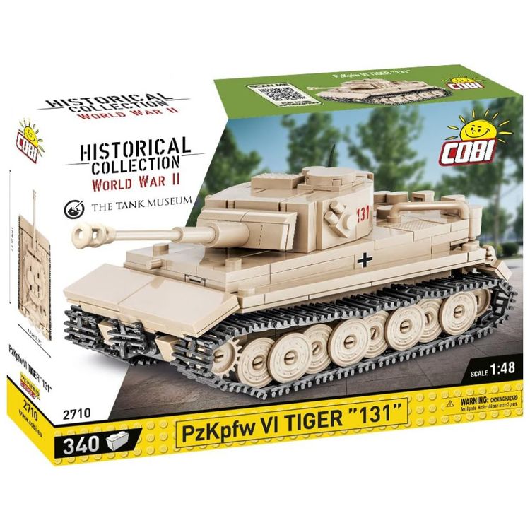 Kit-de-Construcao-Tanque-Panzer-VI-Tiger-131-com-340-Pecas-foto-1