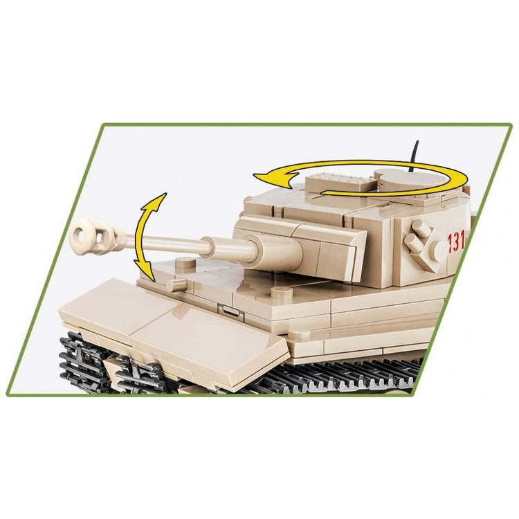 Kit-de-Construcao-Tanque-Panzer-VI-Tiger-131-com-340-Pecas-foto-4