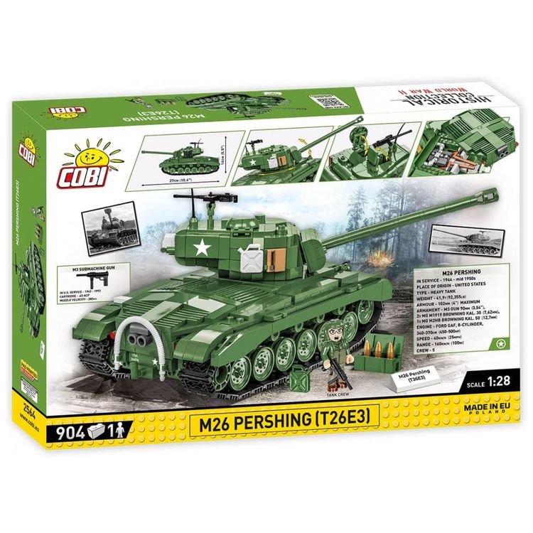 Kit-de-Construcao-Tanque-M26-Pershing-T26E3-da-Segunda-foto-1