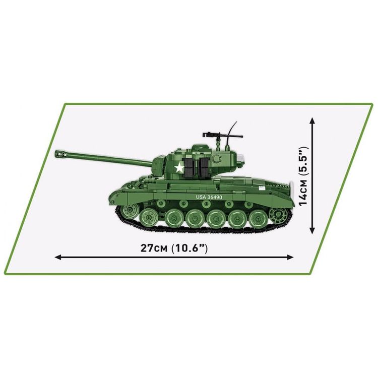 Kit-de-Construcao-Tanque-M26-Pershing-T26E3-da-Segunda-foto-3