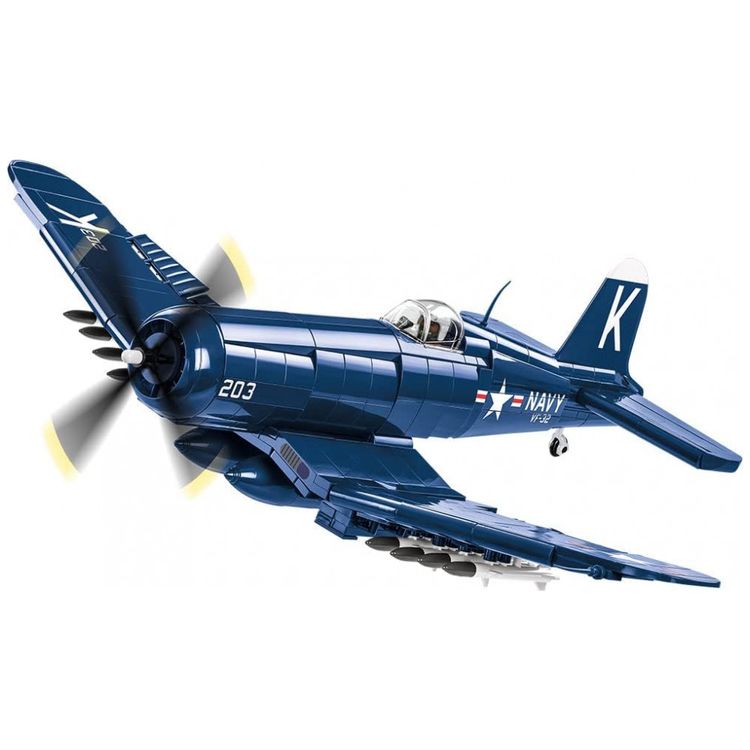 Kit-de-Construcao-Aviao-Corsair-F4U-4-da-Guerra-da-Coreia-foto-0