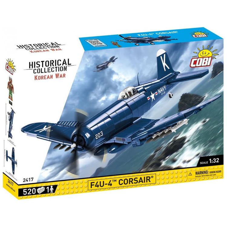 Kit-de-Construcao-Aviao-Corsair-F4U-4-da-Guerra-da-Coreia-foto-2