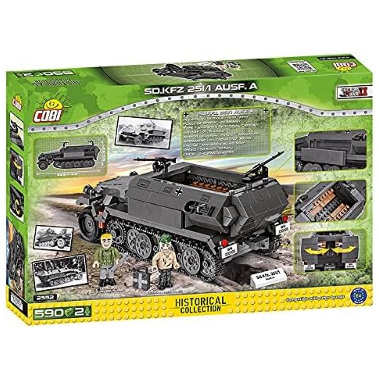 Kit-de-Construcao-Carro-Blindado-Sd.Kfz-251-1-Ausf.A-da-foto-1