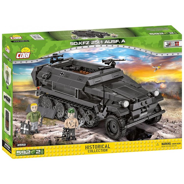 Kit-de-Construcao-Carro-Blindado-Sd.Kfz-251-1-Ausf.A-da-foto-2