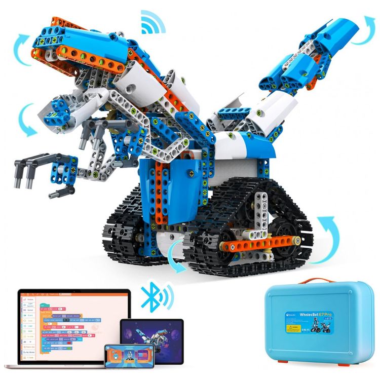 Kit-de-Construcao-Robotica-STEM-com-Programacao-via-APP-foto-0