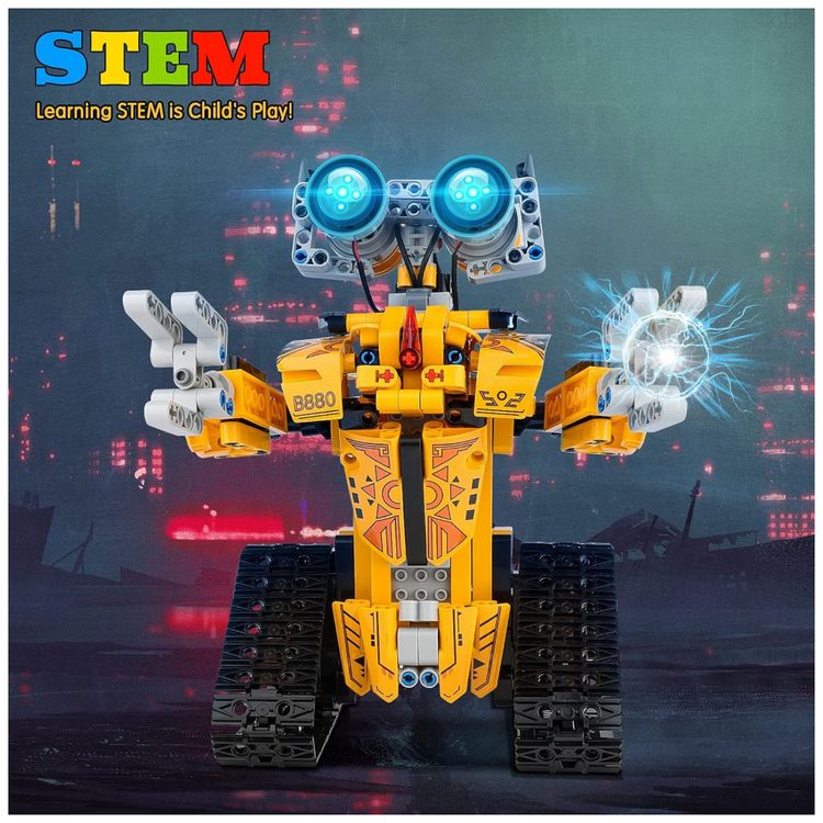 Kit-de-Construcao-468-Pecas-STEM-Robo-Programavel-com-foto-3