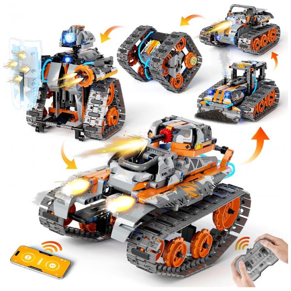 Kit-de-Construcao-552-Pecas-STEM-Robo-Programavel-com-foto-0