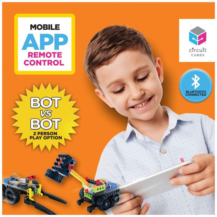 Kit-de-Circuito-Robotico-com-Controle-Remoto-para-Criancas-a-foto-2