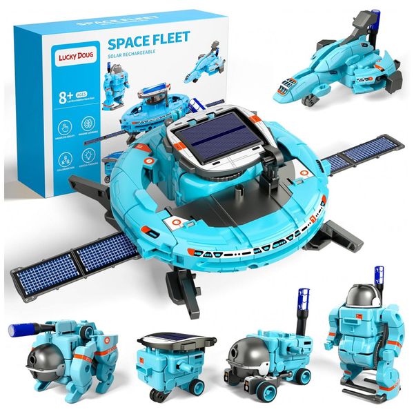 Kit-de-Construcao-STEM-6-em-1-Alimentado-por-Energia-Solar-foto-0