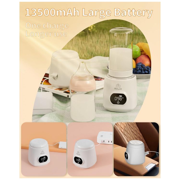 Aquecedor-de-Mamadeira-Portatil-com-4-Adaptadores-e-Controle-foto-5