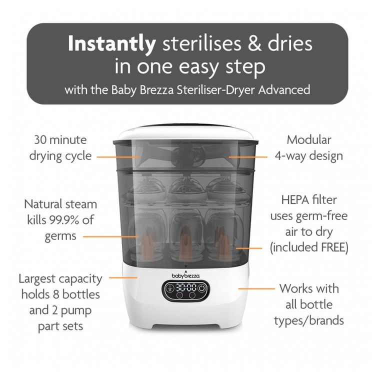 Esterilizador-a-Vapor-e-Secador-de-Mamadeiras-Universal-com-foto-1