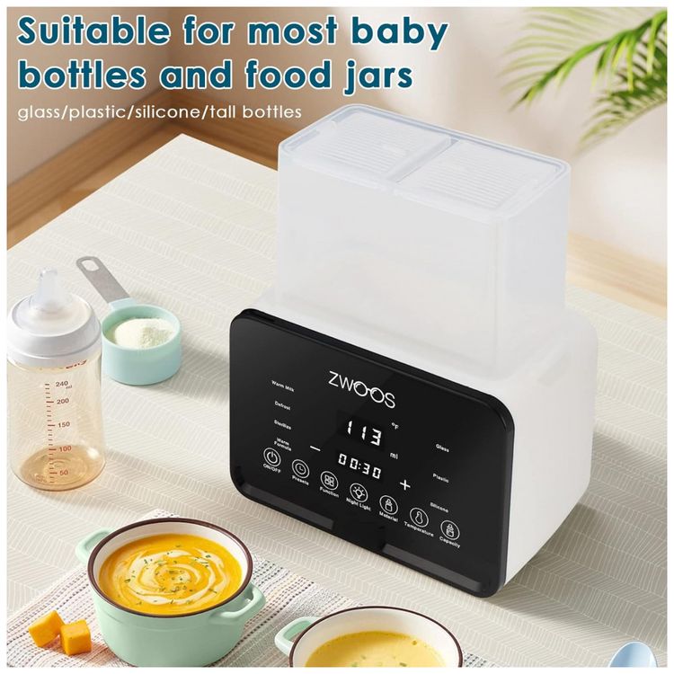 Aquecedor-Duplo-de-Mamadeira-para-Leite-Materno-e-Formula-foto-5
