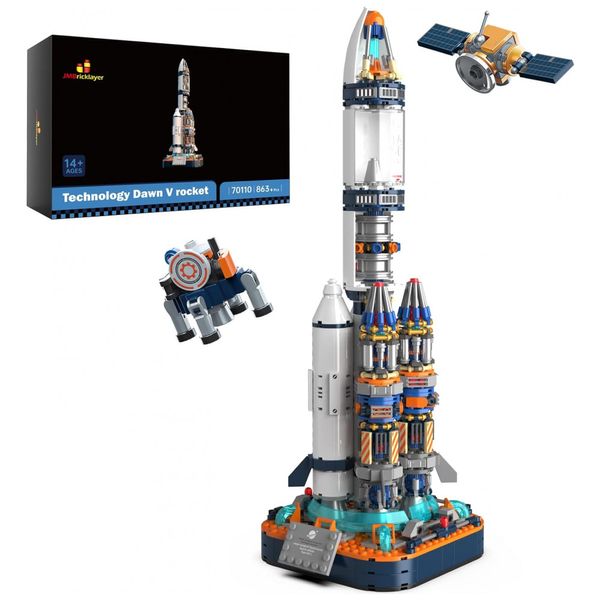 Kit-de-Construcao-Foguete-Espacial-com-863-Pecas-foto-0