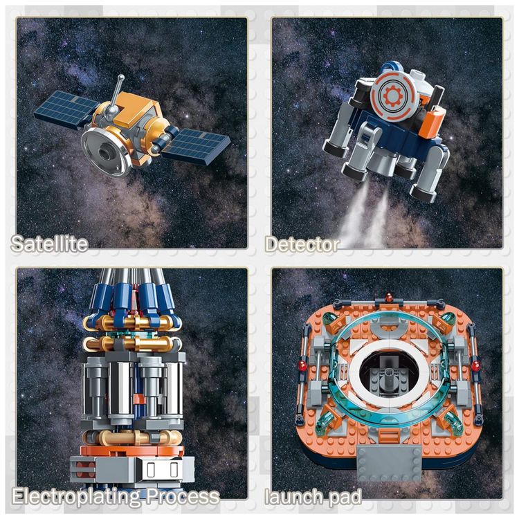 Kit-de-Construcao-Foguete-Espacial-com-863-Pecas-foto-4