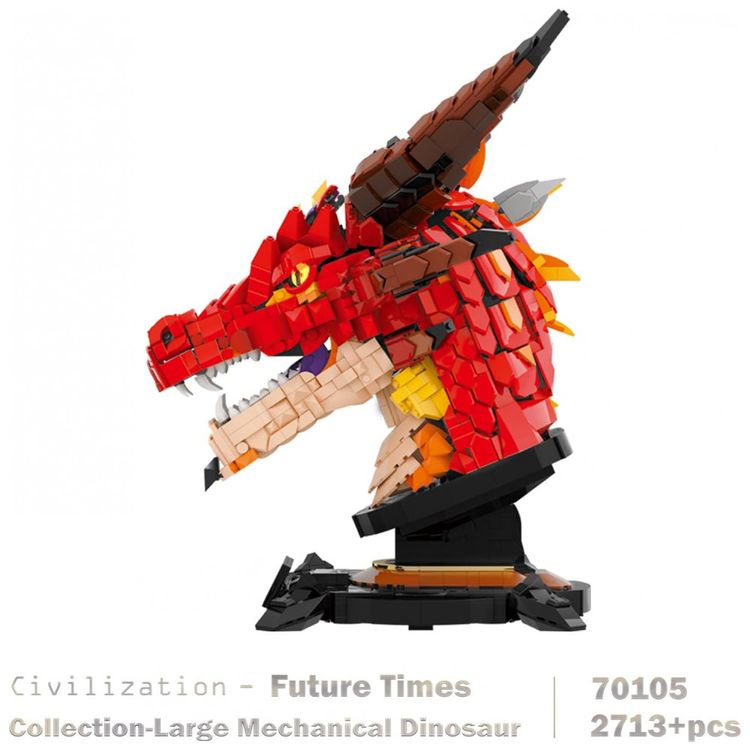 Kit-de-Construcao-Cabeca-de-Dragao-com-2713-Pecas-foto-4