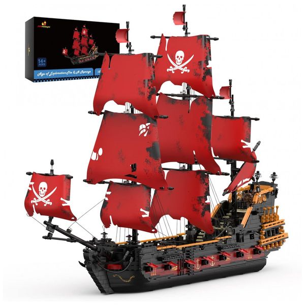 Kit-de-Construcao-Navio-Queen-Annas-Revenge-com-3139-Pecas-foto-0