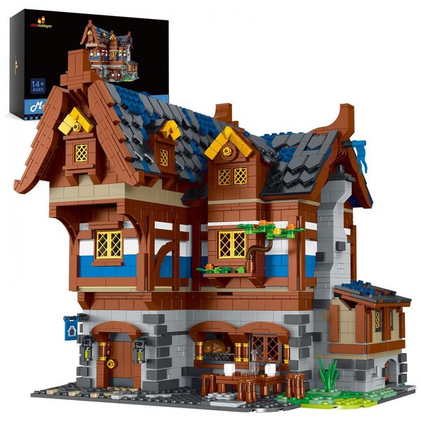 Kit-de-Construcao-Taverna-Medieval-Criativa-com-3451-Pecas-foto-0