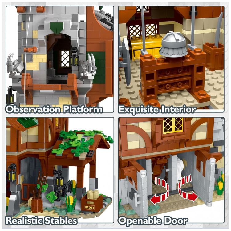Kit-de-Construcao-Castelo-e-Torre-Medieval-JMBricklayer-foto-2