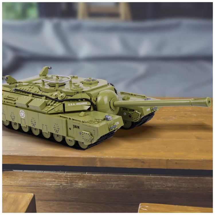 Kit-de-Construcao-Tanque-Pesado-Militar-T28-da-2-Guerra-foto-5