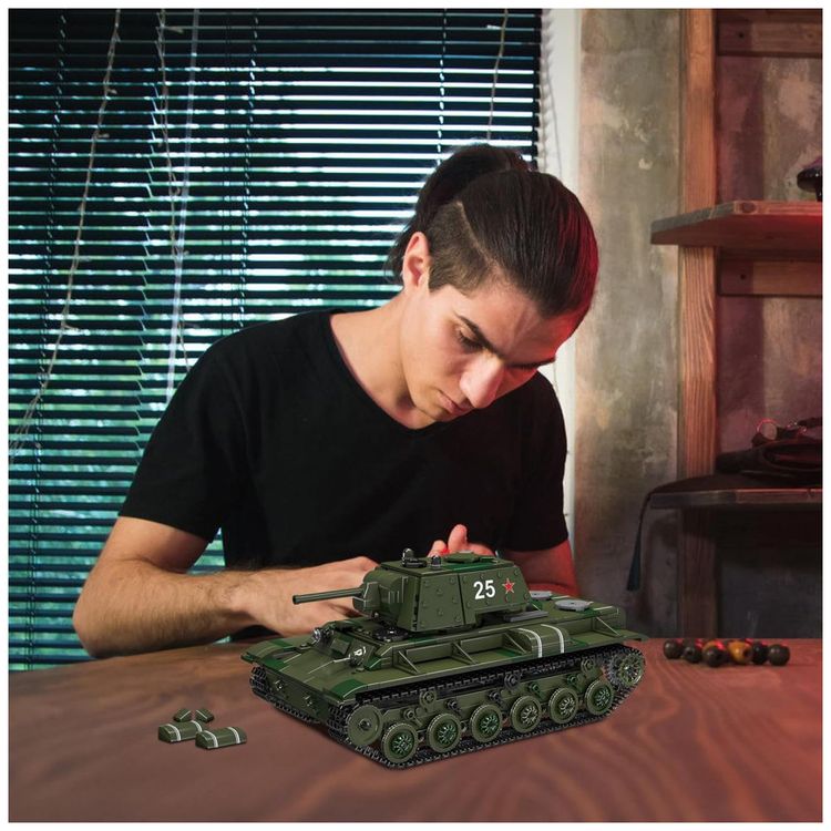 Kit-de-Construcao-Tanque-RC-da-2-Guerra-Mundial-com-924-foto-5