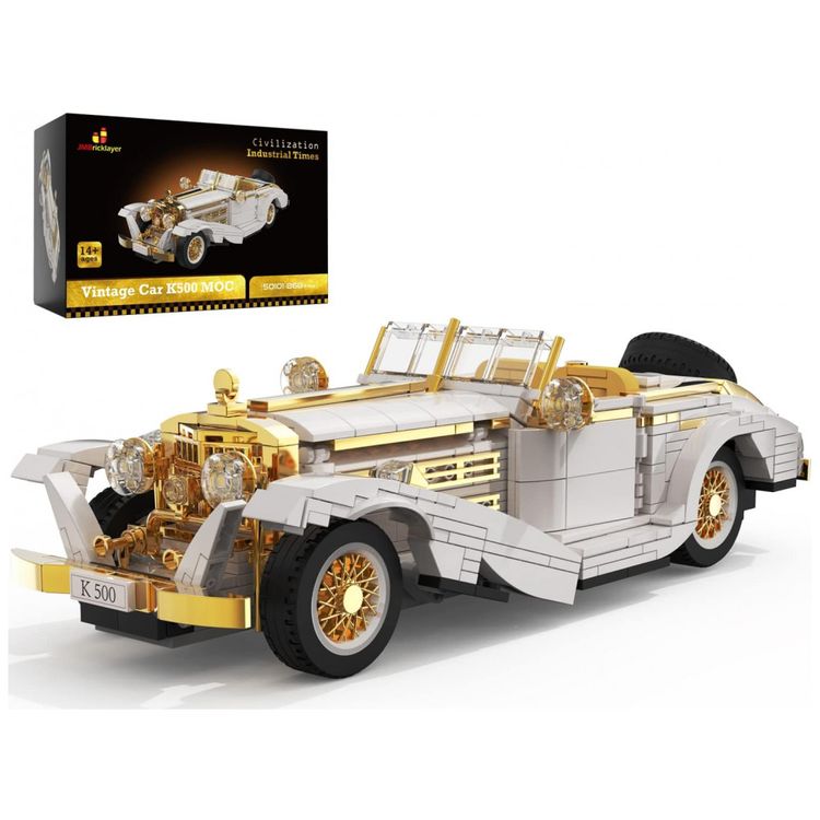 Kit-de-Construcao-Carro-Modelo-MOC-Classico-K500-com-868-foto-0