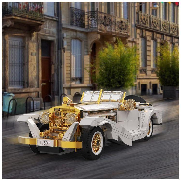 Kit-de-Construcao-Carro-Modelo-MOC-Classico-K500-com-868-foto-2
